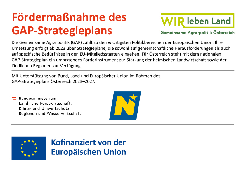 GAP Strategieplan kofinanziert von der EU
